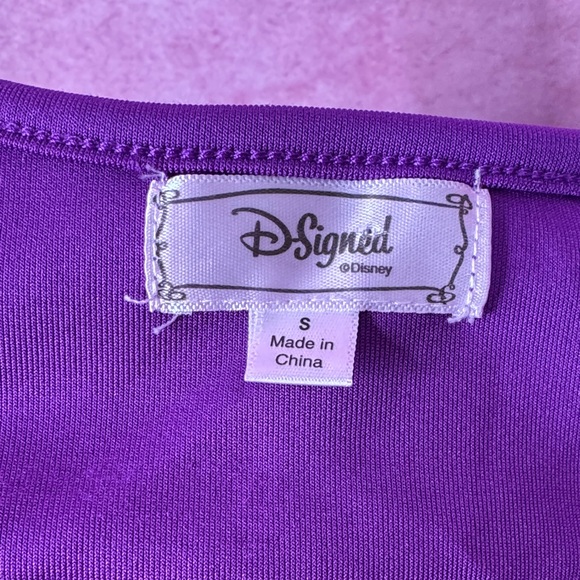 110. Disney D-Signed Purple Layered Dress Girls S EUC - Picture 3 of 7